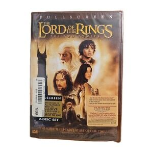 The Lord of the Rings: The Two Towers (DVD, 2003, 2-Disc Set, Full Frame Two...